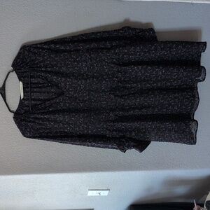 Zara basic floral dress